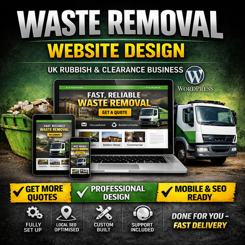 Waste removal website business - waste,